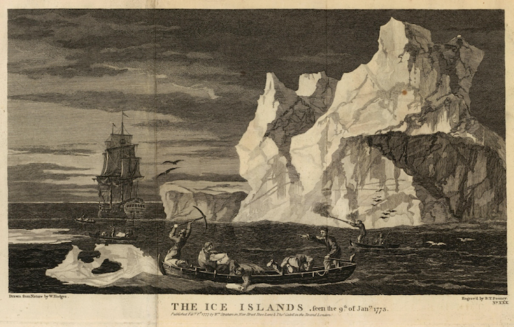The Ice Islands, W. Hodges